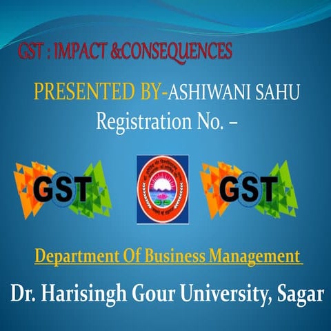 GST(Goods And Service Tax)