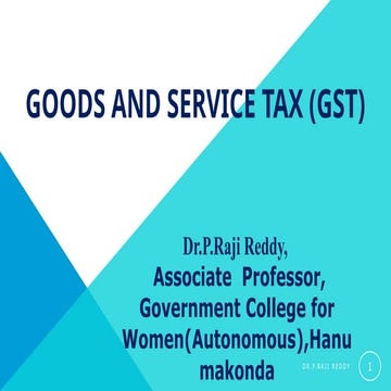 Comprehensive Overview of Goods and Services Tax (GST) in India ...