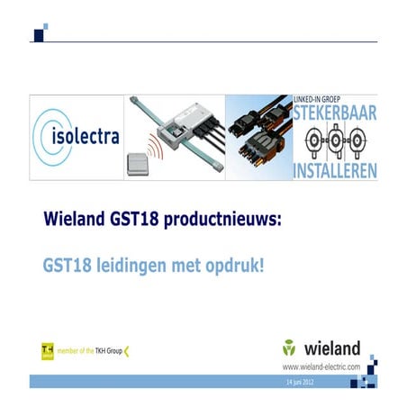 GST18 LEIDINGEN MET OPDRUK