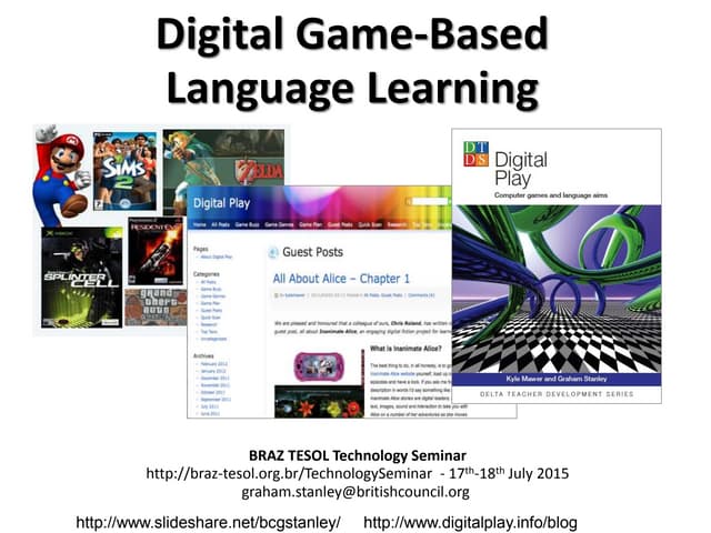 BRAZ TESOL Mini Course DGBLL