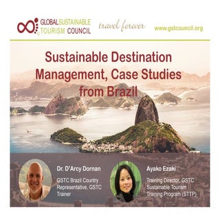 Sustainable Destination Management,...