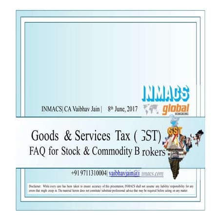 GST FAQ