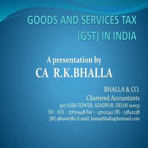 GST-Mukesh Jha