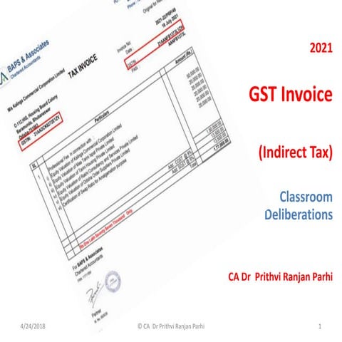 Gst invoice