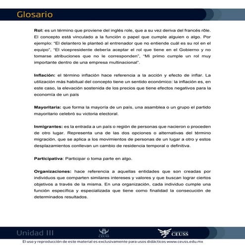 Gstrasoc 3. glosario unidad iii