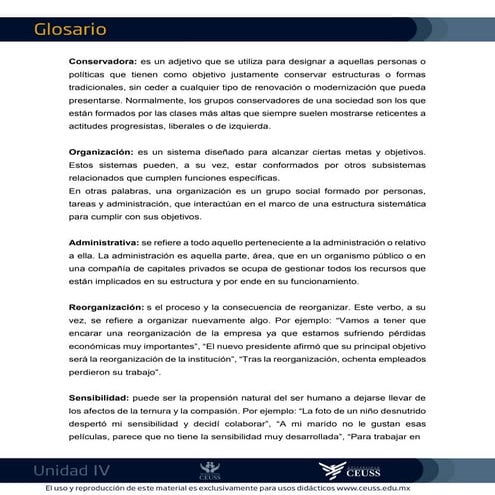 Gstrasoc 3. glosario unidad iv