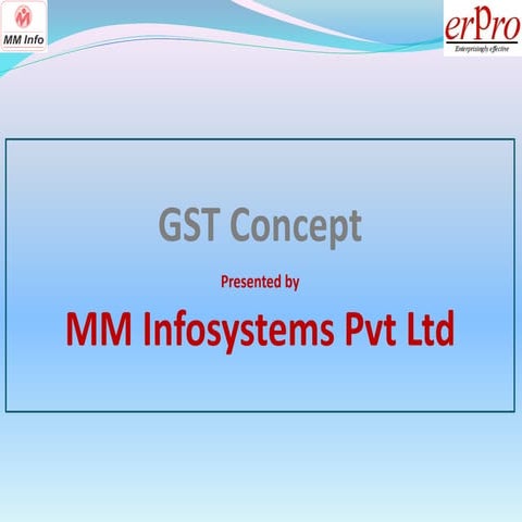 GST Ready ERP Software |  GST Enabled Software
