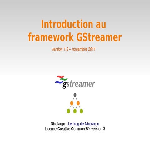 Introduction à GStreamer | PDF
