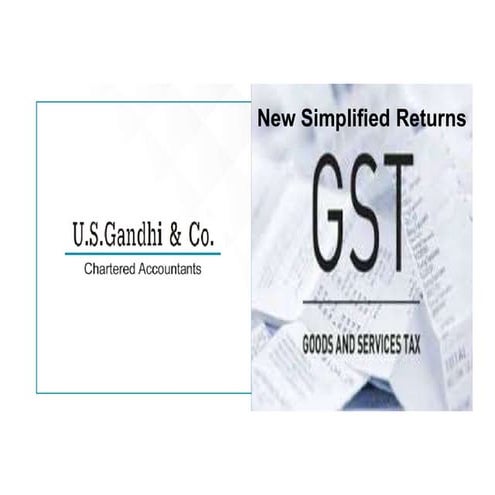 PPT on New GST Return System | PPTX