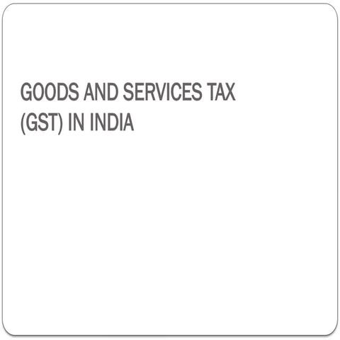 GST vs previous tax FOR BBA AND MBA STUDENTS PPT