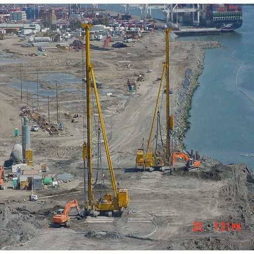 Triple Axle Deep Soil Mixing