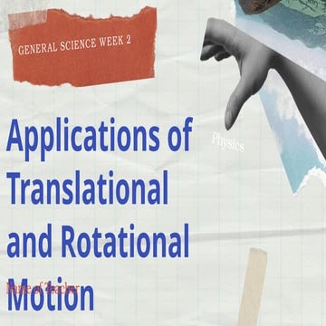 Understanding Rotational Motion: Concepts, Examples, and Applications ...