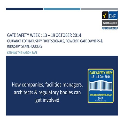 Gate Safety Week | PPT