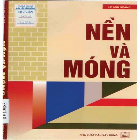 GT Nền móng - Lê Anh Hoàng