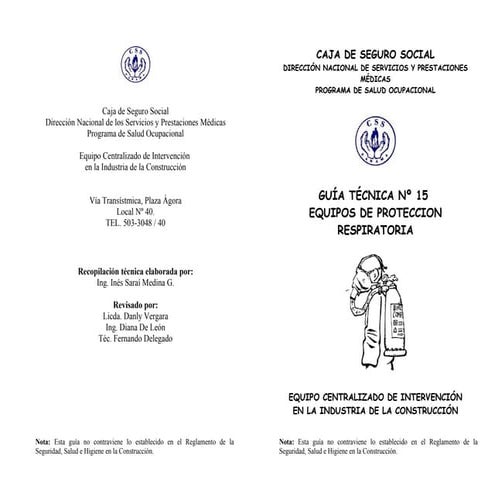 Equipos de proteccion respiratoria CSS