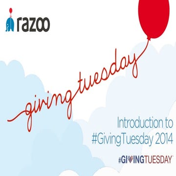 Introduction to #GivingTuesday (10/21 Webinar)