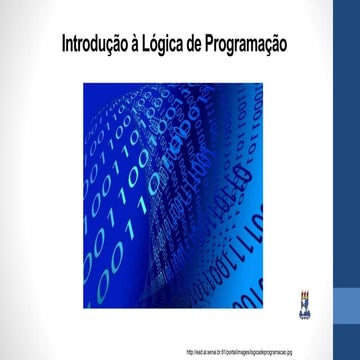 Lógica de programação, algoritmos e big data