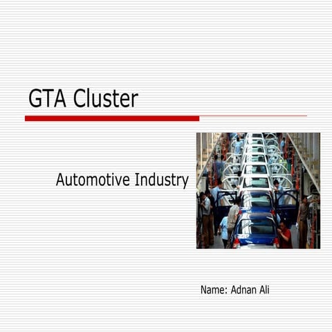 Gta Automotive Cluster