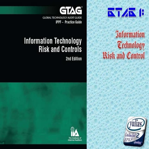 Gtag 1 information risk and control