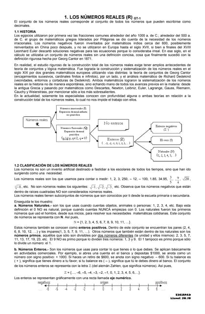 GTC1_EL CONJUNTO DE LOS NUMEROS REALES