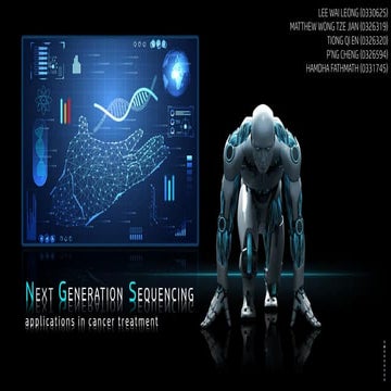 Genes and Tissue Culture Technology - Next Generation Sequencing - Applicatio...