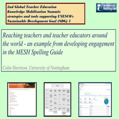 MESH Guide to Teaching Spelling - update May 2017