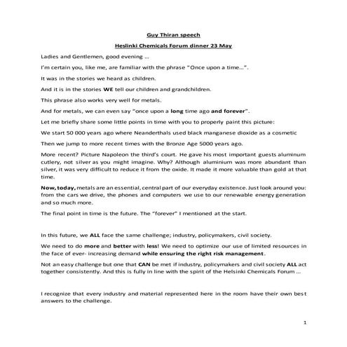 HCF 2019: Guy Thiran