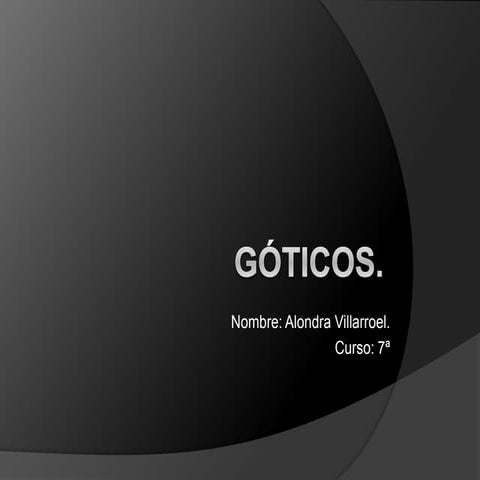 Góticos