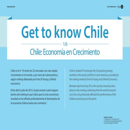 Get to Know Chile Issue 1 | PPT