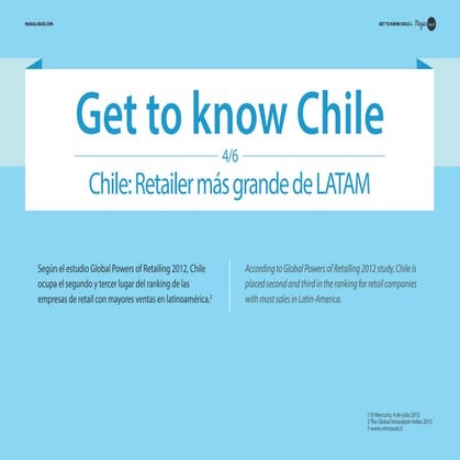 Get to know Chile: Issue 4