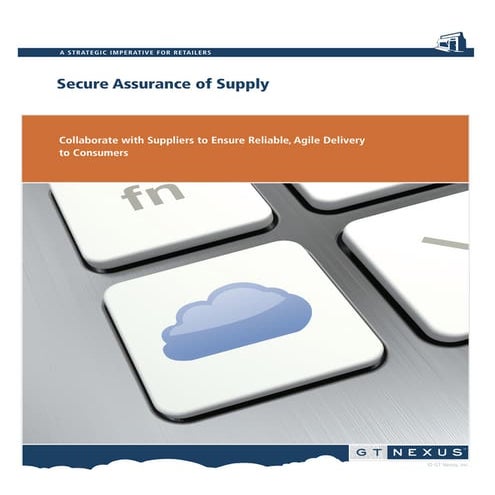 Secure Assurance of Supply - Retail