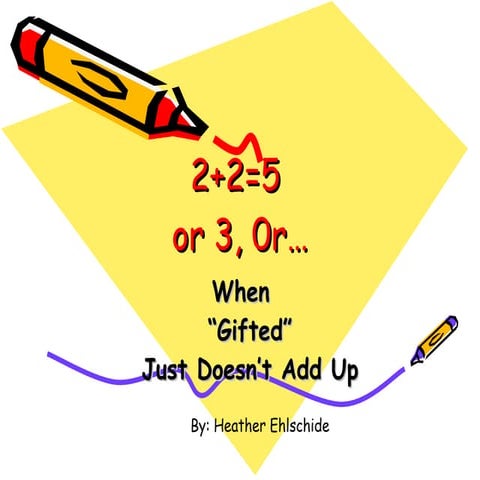 Gifted Talented Presentation