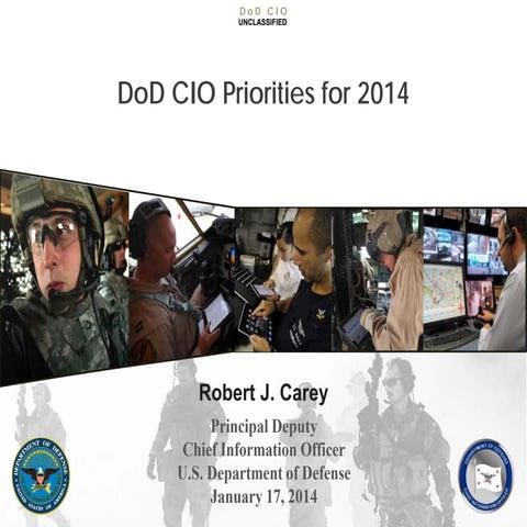 Robert Carey, Principal Deputy CIO, DOD Insight session