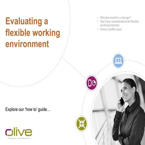 Evaluating a flexible working environment