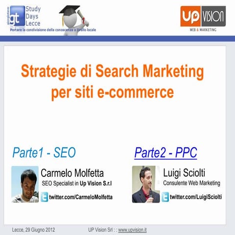 SEO Strategie di Search Marketing per siti e-commerce