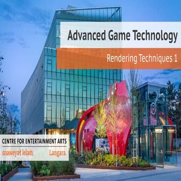 Unity advanced computer graphics | PDF