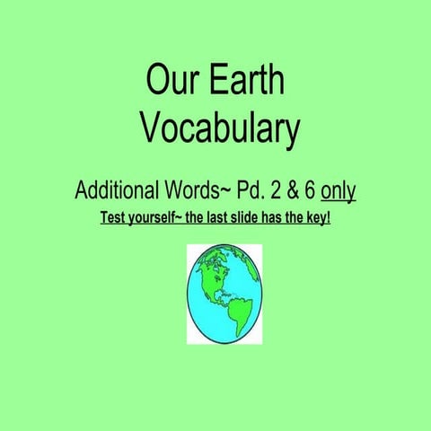 Gtvocabulary