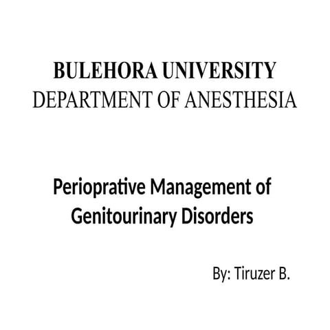 Open Pyelolithotomy | PPTX