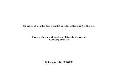 Guía de-diagnóstico