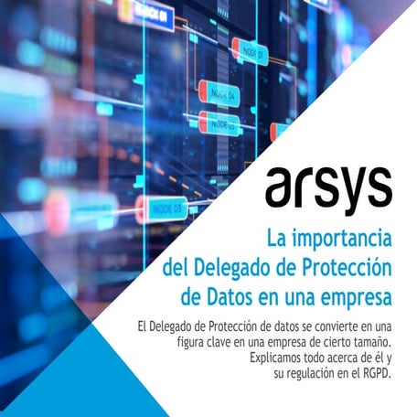 Whitepaper: La importancia del Delegado de Protección de Datos en una empresa...