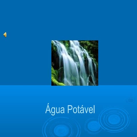 Água potável