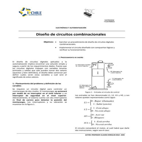 Guía 03   diseño de circuitos combinacionales