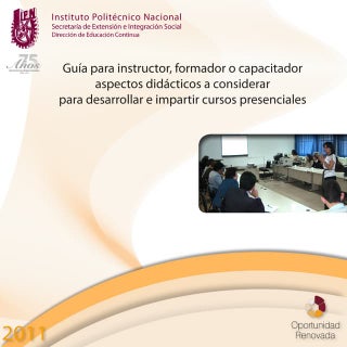 Sugerencias para todo instructor, c...