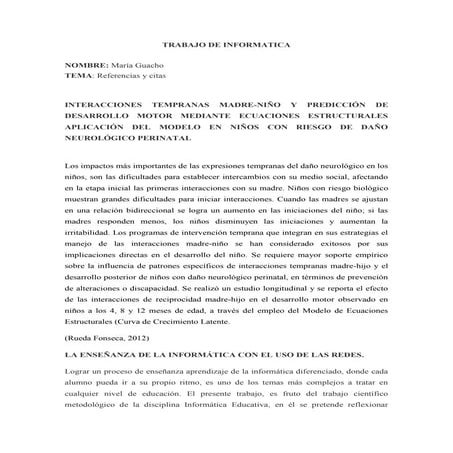 Guacho marìa  citasapa