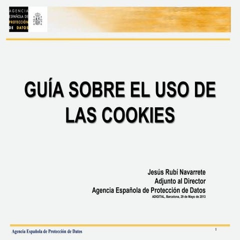 Guía sobre el uso de cookies