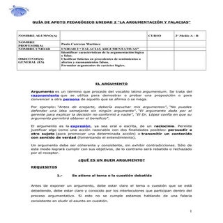 Guía de apoyo pedagógico nº 1