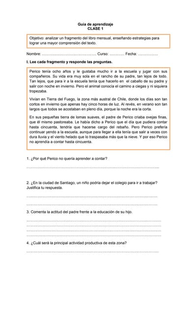 Guía de aprendizaje