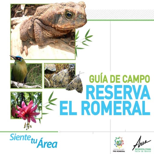 Guía de campo reserva el romeral