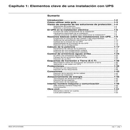 UPS power system design parameters | PDF