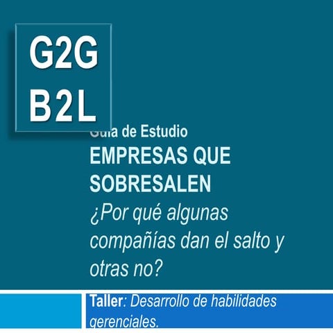 Empresas que Sobresalen